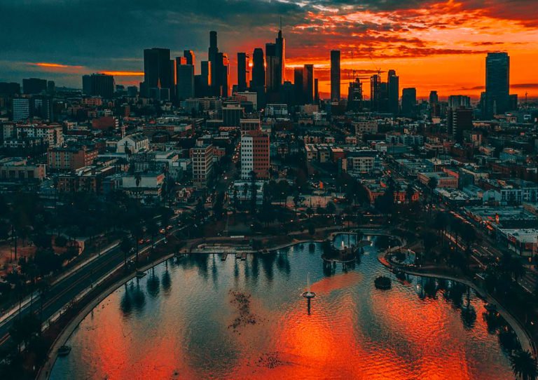 LOS ANGELES FROM ABOVE LOS ANGELES FROM ABOVE