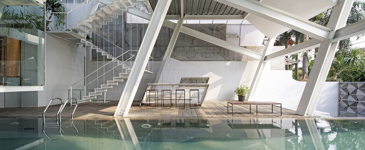 SLANTED HOUSE_ Budi Pradono Architects SLANTED HOUSE_ Budi Pradono Architects